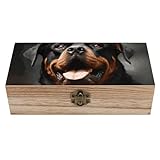 Matériaux de qualité supérieure : Fabriquée en bois de haute qualité, cette boîte de rangement vintage présente une surface lisse, une structure solide et une finition soignée. Son couvercle à charnière robuste garantit sa durabilité et sa longévité, ce qui en fait un rangement fiable pour vos souvenirs, bijoux, objets d'artisanat et autres trésors.