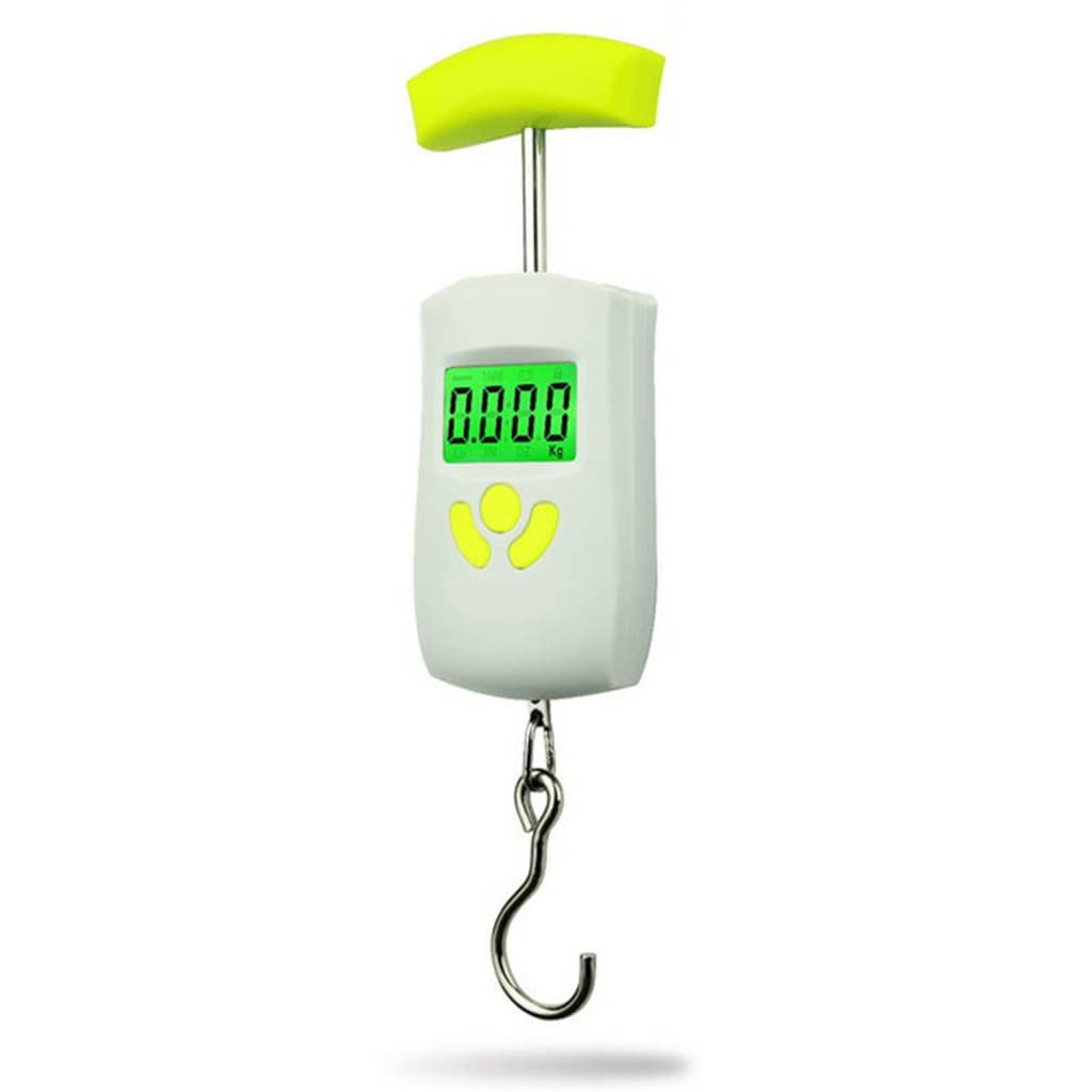 Mini Bilancia Tascabile Tascabile Portatile da 50 kg Bilance elettroniche Portatili for valigie da Viaggio Bilancia a Gancio for Pesci Bilance
