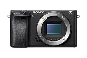 Sony Alpha a6300 Mirrorless Camera: Interchangeable Lens Digital Camera with APS-C, Auto Focus &amp; 4K Video - ILCE 6300 Body with 3” LCD Screen - E Mount Compatible - Black (Includes Body Only)