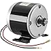 MYFULLY 24V DC 350W Brushed Permanent Magnet Electric Motor Generator Small Electric Scooter DC Motor 2800RPM for Electric Scooter Drive Speed Control, E-Bike, Wind Turbine PMA Generator (350, Watts)