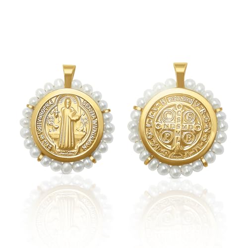 Médaille Saint Benoît pendentif élégant pour sublimer votre style quotidien