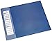 Produktbild Läufer 41658 Durella D1 Schreibtischunterlage mit transparenter Seitenleiste und Kalender, 52x65cm, blau, rutschfeste Schreibunterlage