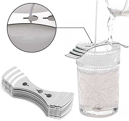 12 Pieces Metal Candle Wick Holder Wick Stabiliser Candle Making Accessories Tool Wicks Centering Devices with Candle Wick Stickers for Candle DIY Making(Stainless Steel)