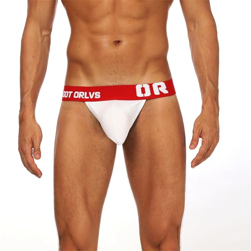Men's Thongs Sportlich G Strings T-Back Thongs Athletic Sport Stretch Underwear JockStrap Thongs2