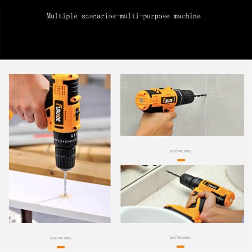 BohrhäMmer Schlagbohrmaschine Abbruchhammer Hammerbohrer Hand Elektrobohrer Lithiumbatterie Schlag Elektrobohrer… – Bild 6