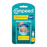 Compeed Callos Medianos, Tratamiento para eliminar los callos de los pies, Pack 6 uds.