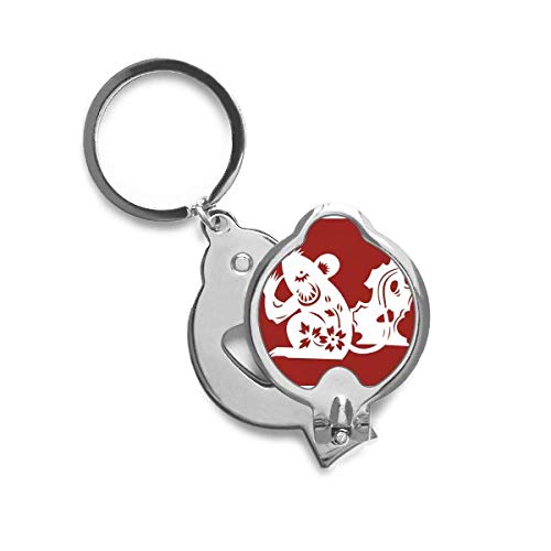 Coupe-ongles Rat zodiaque chinois pour votre trousse de voyage