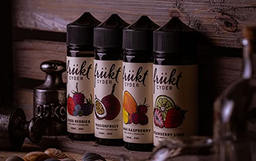 Frukt-Cyder-E-Liquid-Vape-Liquid-Juice-0MG-100ml-Shortfill-No-Nicotine-Flavours