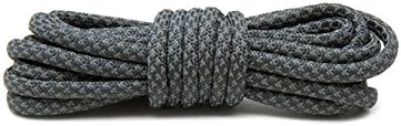 VASGOSport Round Shoe Laces Reflective, for Sport/Casual/Trainer Sneakers [10 Different Lengths Thick 12 Colors]