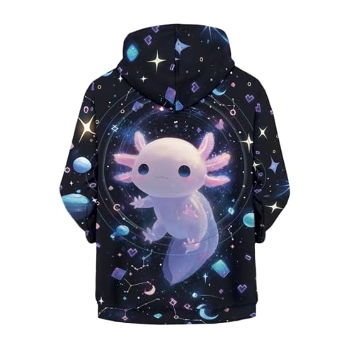Image of Biyejit Kids Novelty 3D Graphic Printed Hooded Sweatshirt