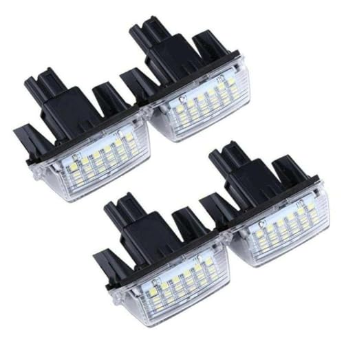 Lámpara de matrícula LED con alta potencia lumínica y larga duración