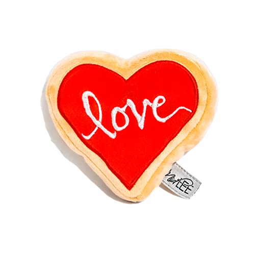 Midlee Red Heart Love Sugar Cookie Valentinstag Hundespielzeug (klein) Cover