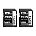 Produktbild Lexar Silver SD Karte 128GB 2-Pack, UHS-I SDXC Card 205 MB/s Read Speed, 140 MB/s Write Speed, V30, U3, C10, 4K UHD Video, SD Card Memory Card with Lexar Lifetime Data Recovery