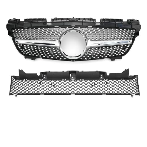 �t�����g�L�h�j�[ �_�u���X���b�g �̂��߂� R172�p �̂��߂� SLK 2011-2015�p �_�C�������hGT�X�^�C�� �t�����g�C�����b�g�O���� �o���p�[�O���� �~�h���O���b�h���b�V��(S)