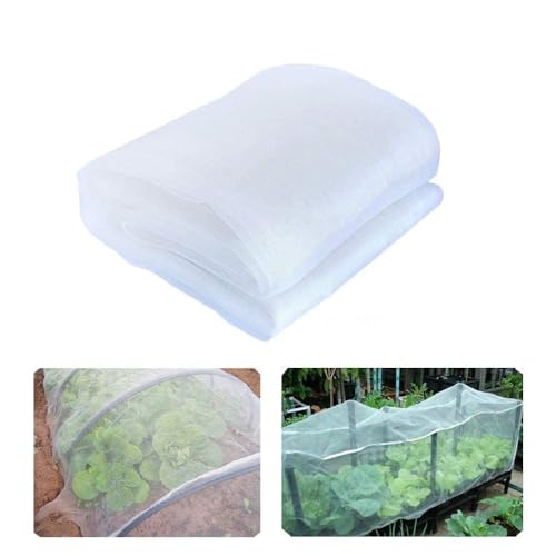 Lordap Bug Insect Garden Barrier Netting Plant Cover, Thicken Mosquito Bird Screen Hunting Blind Garden Mesh Net for Protect Plant Fruits Flower (3x6M)