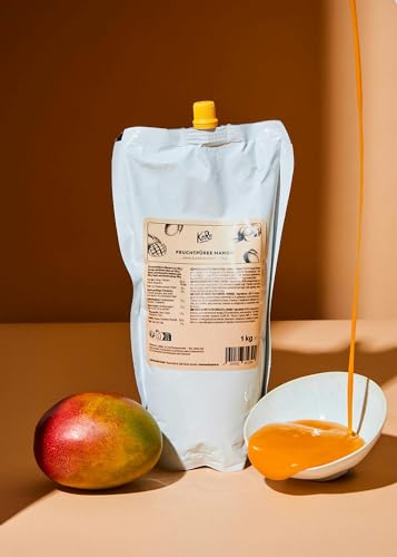 KoRo-Fruchtpueree-Mango-1-kg-Ohne-Zuckerzusatz-100-sonnengekuesste-Mangos-Lecker-fuer-Currys-Desserts