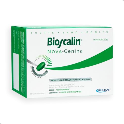 Bioscalin NOVA·Genina 30 comprimidos - Complemento Alimenticio con Zinc y Biotina para el Cabello -...
