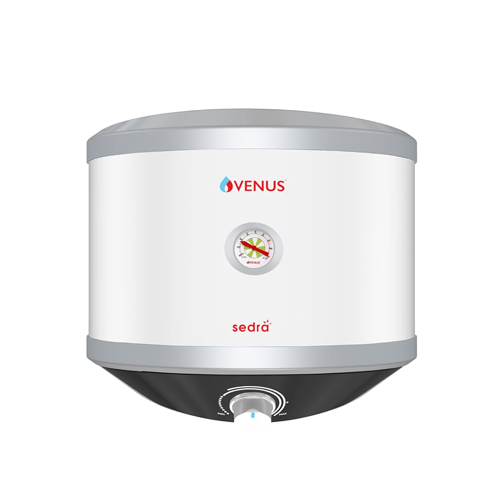 Venus Sedra 006SV 06-Litre Storage Water Heater | BEE rating:5 Star | Guarantee -7 Years on Inner Tank | Porcelain Enamel Glasslined Tank | (Silver Slate/White)-image-30