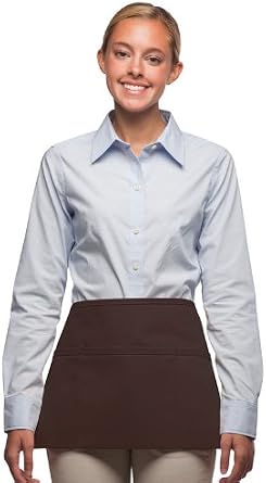 DayStar Apparel Three-Pocket Waist Apron with Adjustable Webbing Belt - Style #104
