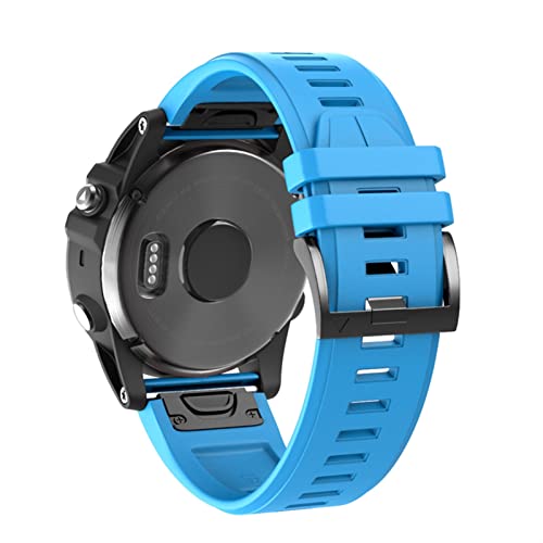 Bracelet silicone libération rapide pour Garmin Fenix 7X 7 6X 6 agate