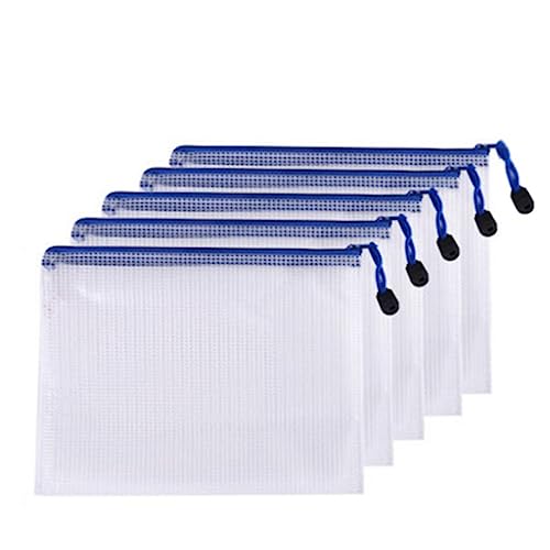 Amazon | ジッパーファイル A3 A4 A5 A6 ファイル袋 透明 クリア 5枚