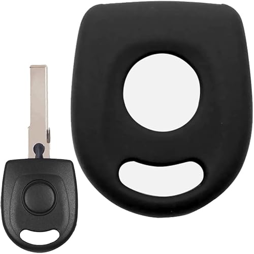 Funda protectora de silicona para llavero Volkswagen Jetta ID.2 ID.GTI PRID.3 Arteon GEN.Travel ID.X Nivus (negro)