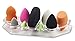 Produktbild byAlegory Acryl Beauty Sponge Organizer Tray zum Trocknen und Aufbewahren von Schwämmen zum Mischen von Körper und Gesicht Für alle Marken geeignet | 9 Space Blender-Speicher