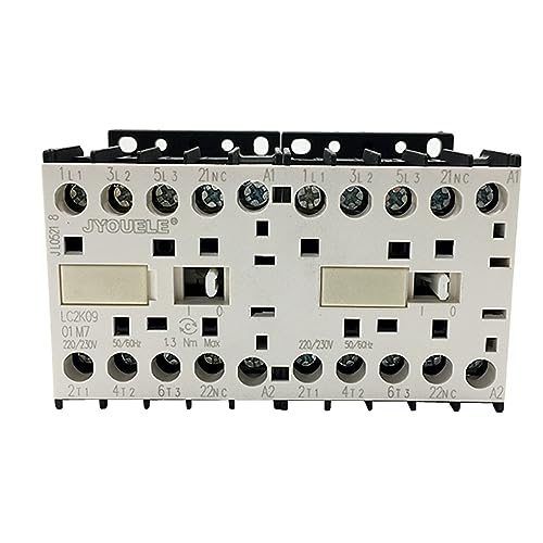 LC2-K0910 Contacteur inverseur avec verrouillage mécanique fiable bobine 110V