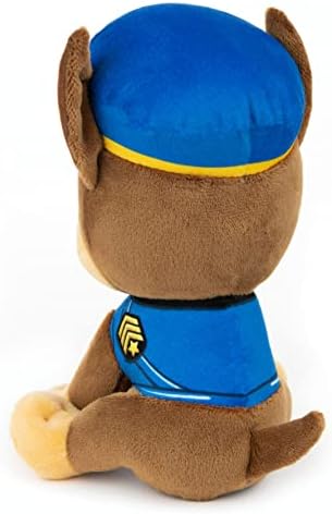 Paw Patrol GUND Official Soft Dog Themed Cuddly Plush Toy Chase 6-Inch Soft Play Toy For Boys and Girls Aged 12 Months and Above