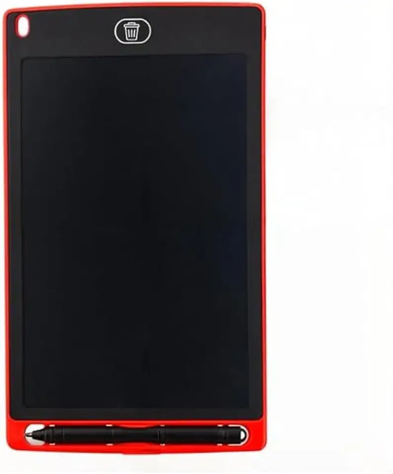Lousa Magica Educativa Tablet Infantil com caneta interativa inclusa 8,5" (Vermelha)