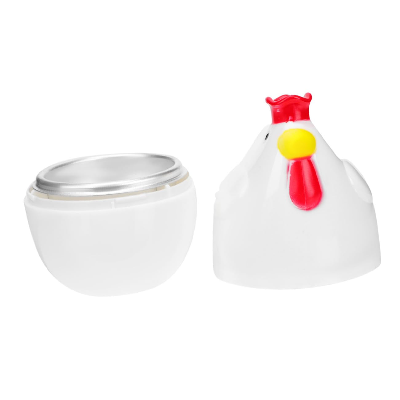 Alipis Microwave Egg Cooker Chick Design Egg Steamed Cup Easy to Use Sturdy Tasteless