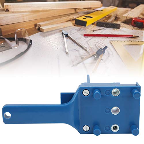 Guia de perfuração de furo de cavilha de madeira, kit de gabarito de cavilha de 6 8 mm de 10 mm, bol