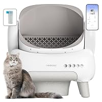 Neakasa M1 自動猫トイレ ホワイト Amazon | Neakasa M1 lite 猫 トイレ 屋根なしオープン 自動トイレ 全