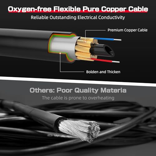 TIG Schlauchpaket 4m, WIG Schweißbrenner WP17-V, Lift-WIG-Brenner Flexibler Leicht Brenner mit 10-25mm Anschluss, für WIG Schweißgeräte