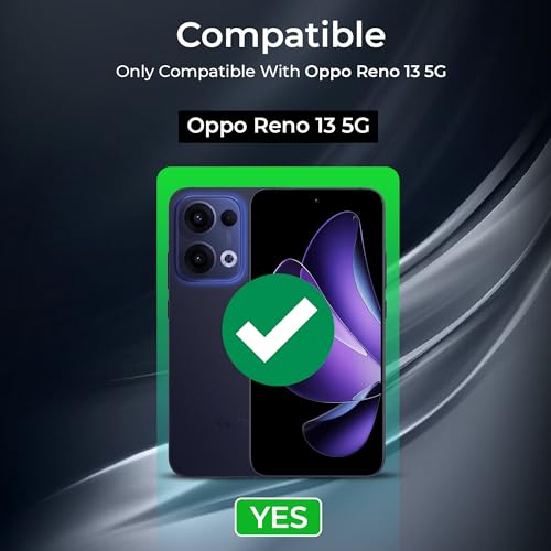 Image of A rtistque Clear Back Cover Case for Oppo Reno 13 5G | Compatible with Mag-Safe | Premium Transparent Cover | Shockproof TPU Bumper | Stylish Protective Design | Oppo Reno 13 Back Cover - Transparent