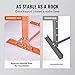 VEVOR Hydraulic Shop Press, 12 Ton/26000lbs, H-Frame, 4-Hold Adjustable Height, with Movable Plates, for Garage or Professional Users, Orange