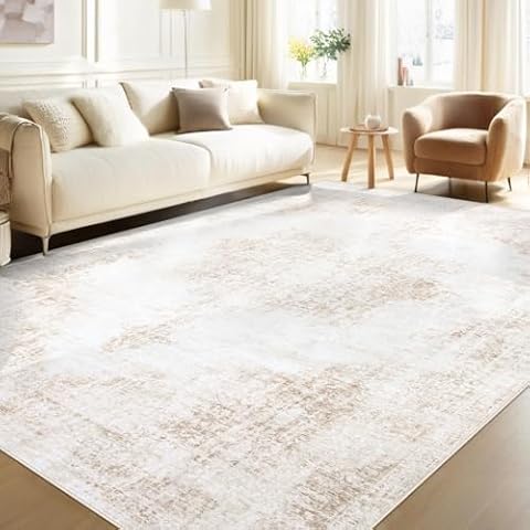 MXSANYOO 6x9 Vintage Washable Area Rug Cover