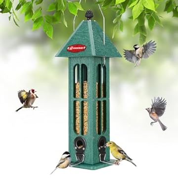 Recycled Plastic Bird Feeders That Will Transform Your Garden Experience 2 recycled plastic bird feeders