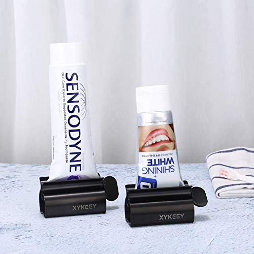 image for XYKEEY Toothpaste Tube Squeezer - Set of 2 Toothpaste Squeezer Rollers