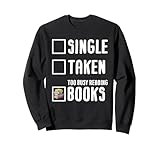 Single Taken Too Busy Reading Books Read Gift Cute