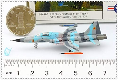 Miniatura 3 de US F-5 F-5N Tiger II VFC-13 Saints 1/200 Diecast Avión Modelo Avión