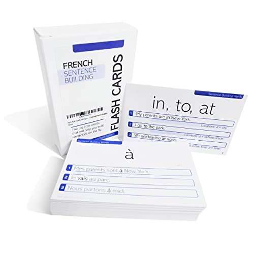 Pat's Flash Cards French Grammar, Pronunciations and Phrases Flash Cards (Sentence Builders)