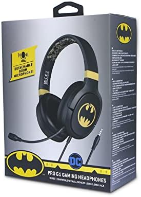 OTL Technologies DC Comics Batman Pro G1 Gaming Headphones Black - 1