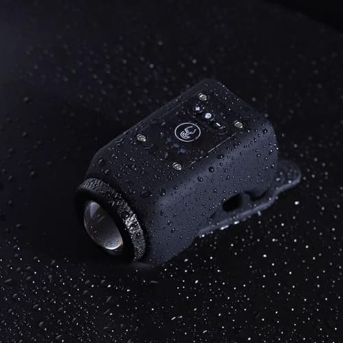 Mountain Bikes Bell - 110db Waterproof Cycling Bell, USB Charging Electronic Horn | Loud Bikes Horn, Alarm Sound with Long Battery Life, Ideal for Mountain and City Bikes, Safe Riding Accessory