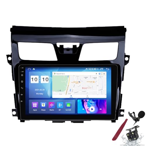 Autoradio Android 15 N-issan Teana 3 avec écran 2K de 9 pouces