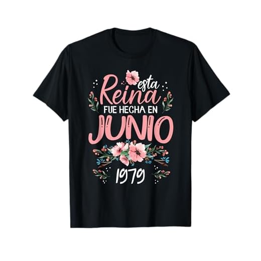 Mujer Hecha En Junio 1979 Mujer Regalo 43 años Cumpleaños Camiseta