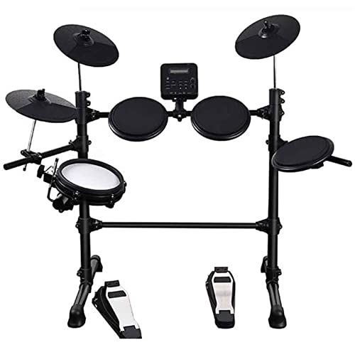 KESHUO Adults Professional Home Practice Performance Electronic Drums Practice Electric Drum (Color : 02)