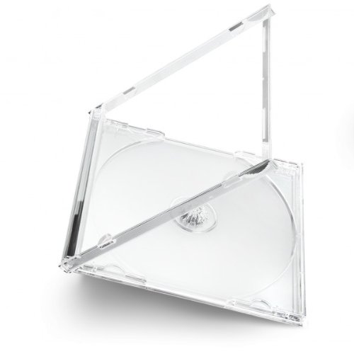 Exclusive Custodie CD Jewelbox, 10 mm, Transparente, 100 Pezzi