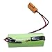 HQRP Battery Works with Fanuc A98L-0031-0012 A02B-0200-K102 Sanyo CR17450SE-R-3V CNC Series Power Mate iD, Power Mate iH, 0i-B / 0i-Mate-B, 0i-D (Stand-Alone), 15-B, 15i-A, 15i-B, 16/18-B