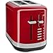 KitchenAid Toaster für 2 Scheiben - Retro Design Toast Machine - 7 verschiedene Funktionen - Edelsthal - Empire Rot